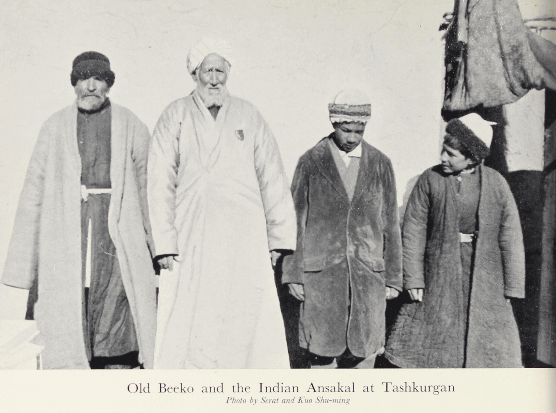 Old Beeko And Indian Ansakal At Tashkurgan